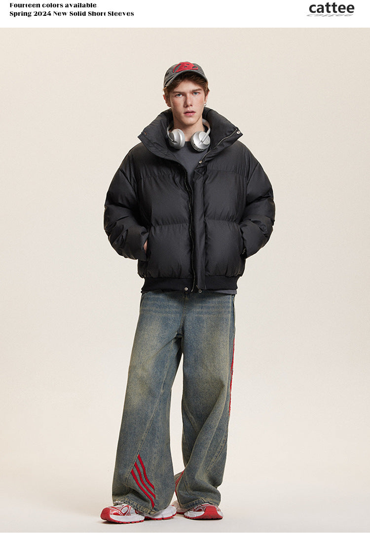 ショート丈 中綿パファージャケット