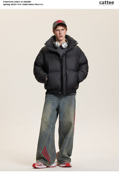 ショート丈 中綿パファージャケット