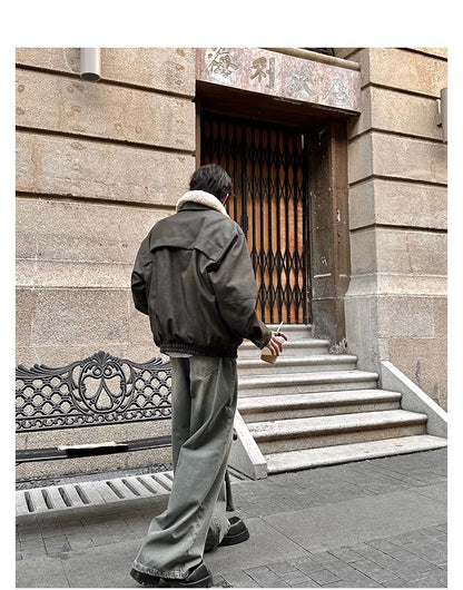 レザーファージャケット